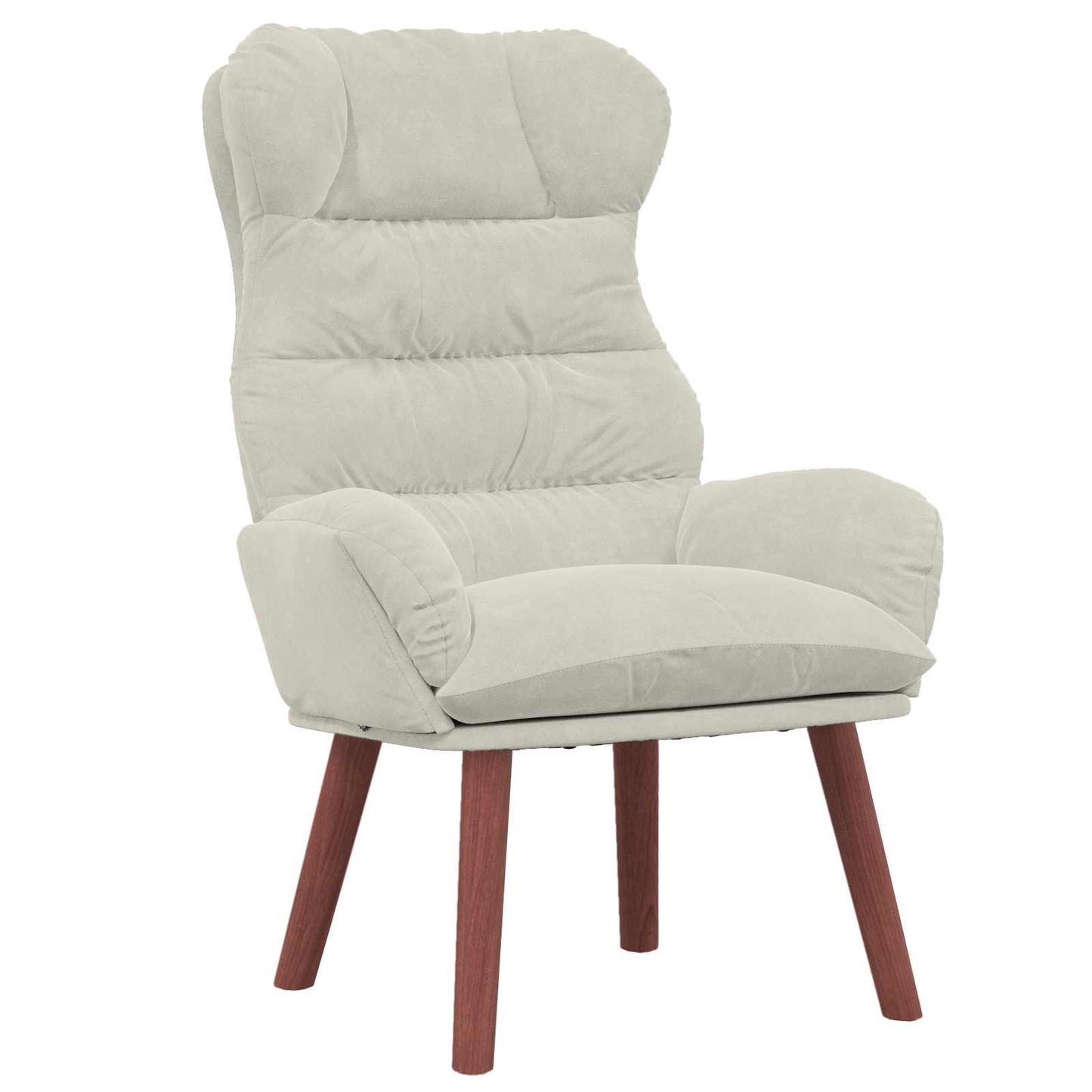 lænestol Creme 69 x 74 x 93 cm Fløjl