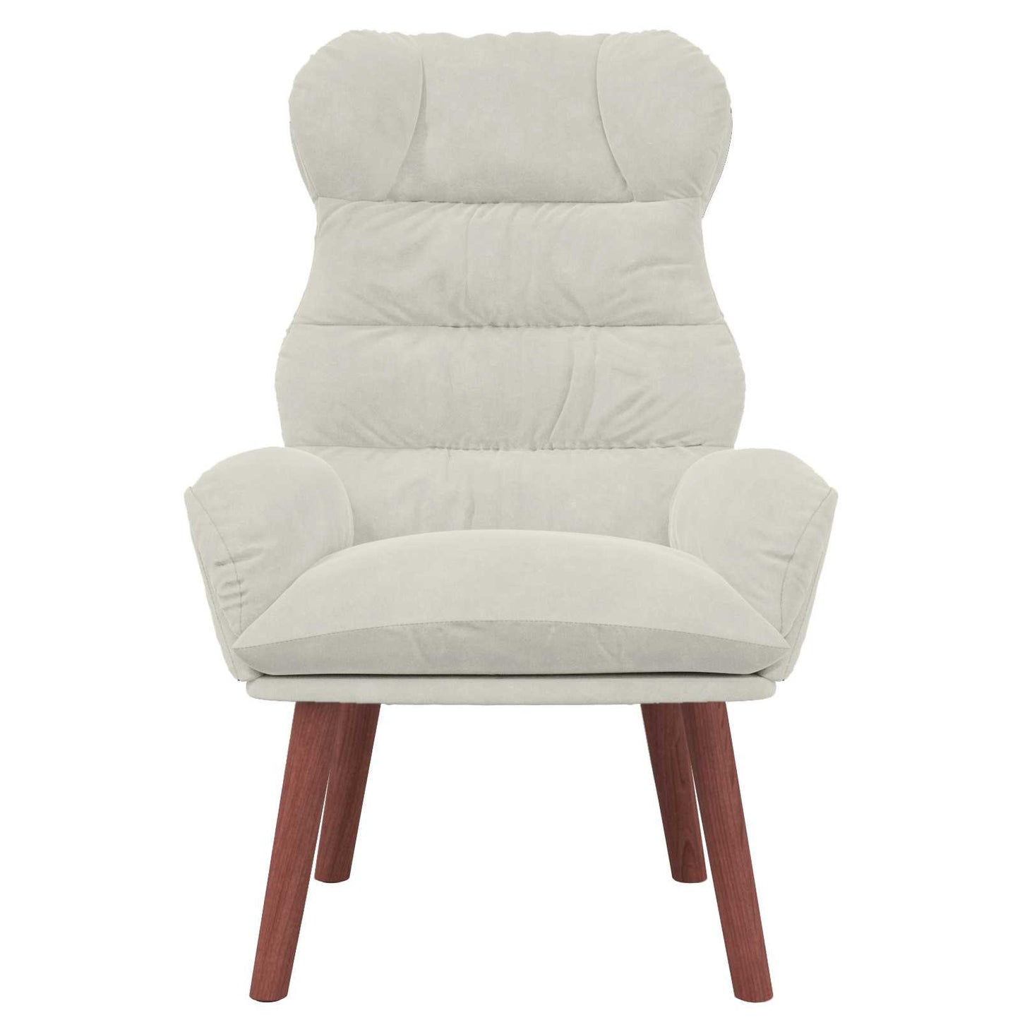 lænestol Creme 69 x 74 x 93 cm Fløjl