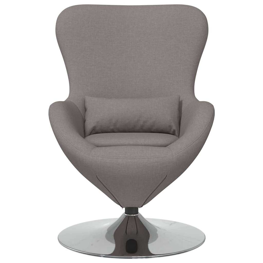 Æggestol Gråbrun Stof