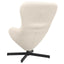 Æggestol Creme 63 x 73 x 90 cm Stof
