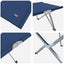Foldende Camping Seng Blå 194 x 62,5 x 42,5 cm Oxford og Stål