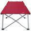 Foldende Camping Seng Rød 194 x 62,5 x 42,5 cm Oxford og Stål