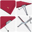 Foldende Camping Seng 2 stk. Rød 194 x 62,5 x 42,5 cm