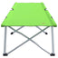 Foldende Camping Seng 2 stk. Grøn 194 x 62,5 x 42,5 cm