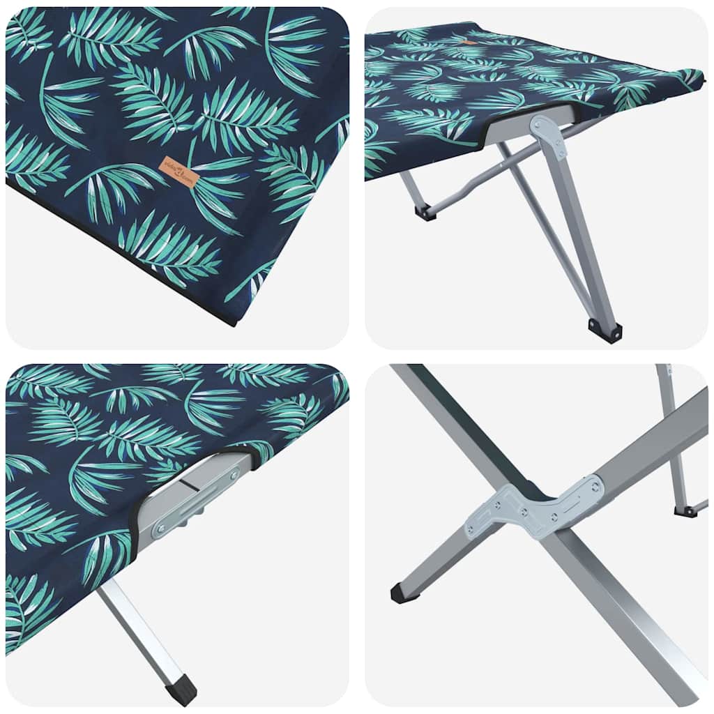 Foldende Camping Seng 2 stk. Skov 194 x 62,5 x 42,5 cm