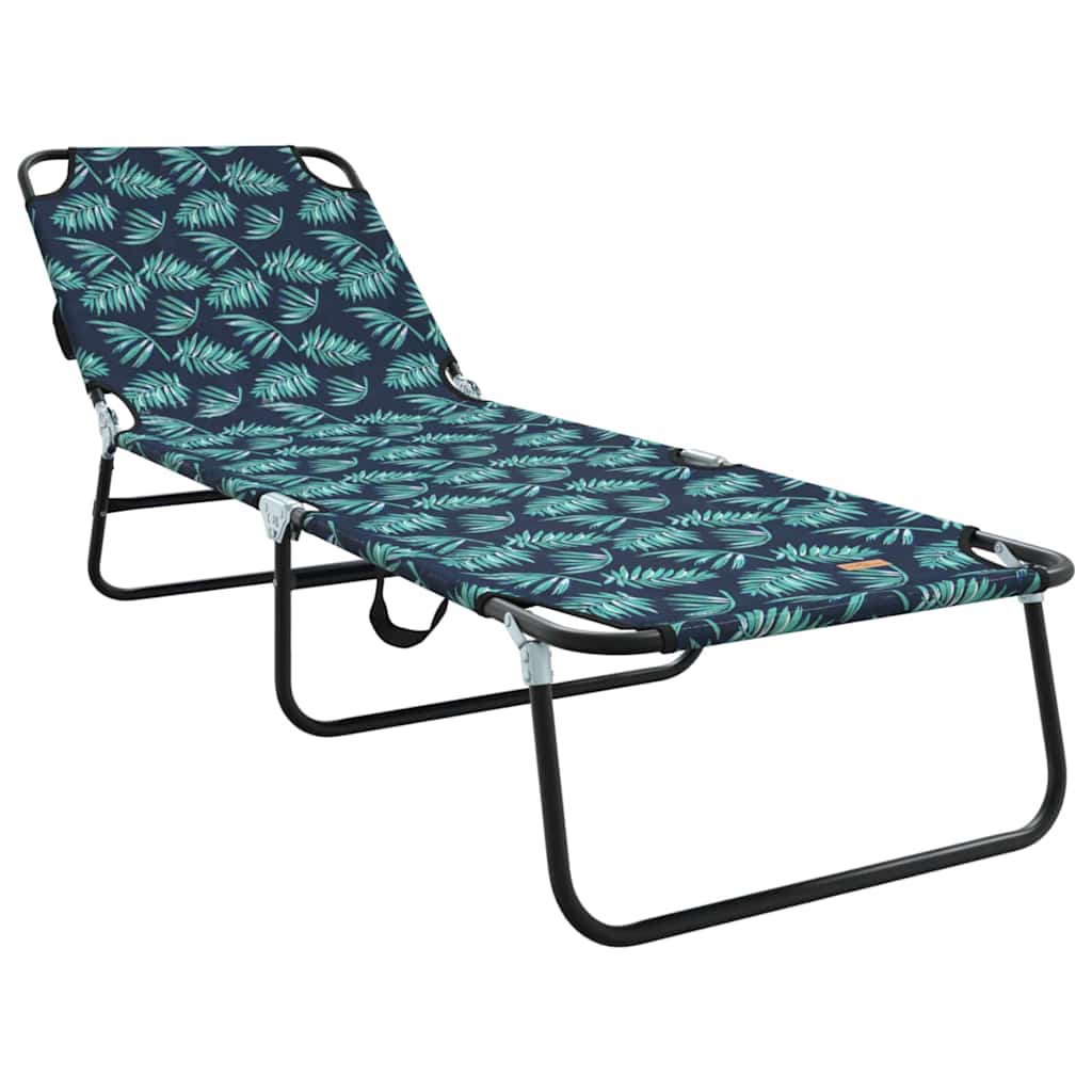 Foldestol Flerfarvet 188 x 57 x 86,5 cm Polyester