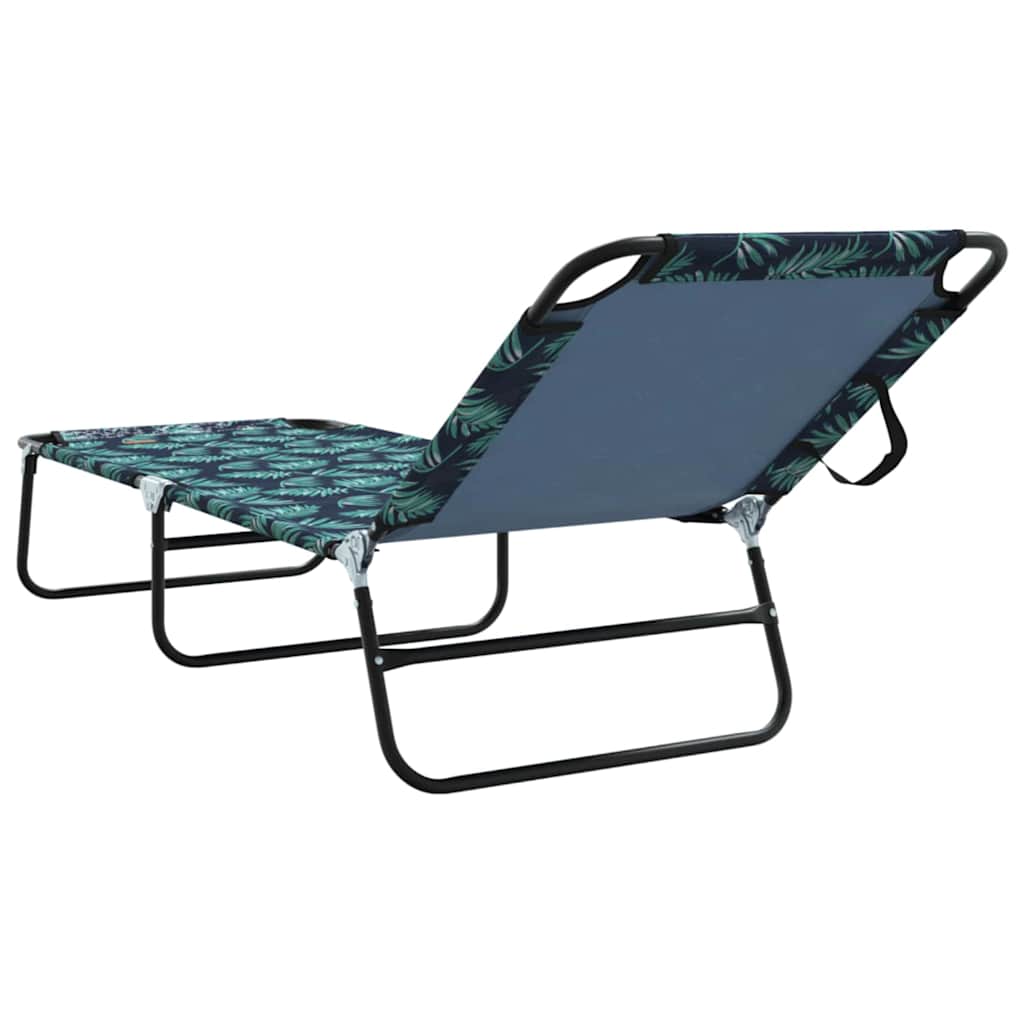 Foldestol Flerfarvet 188 x 57 x 86,5 cm Polyester