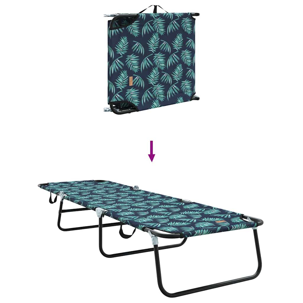 Foldestol Flerfarvet 188 x 57 x 86,5 cm Polyester
