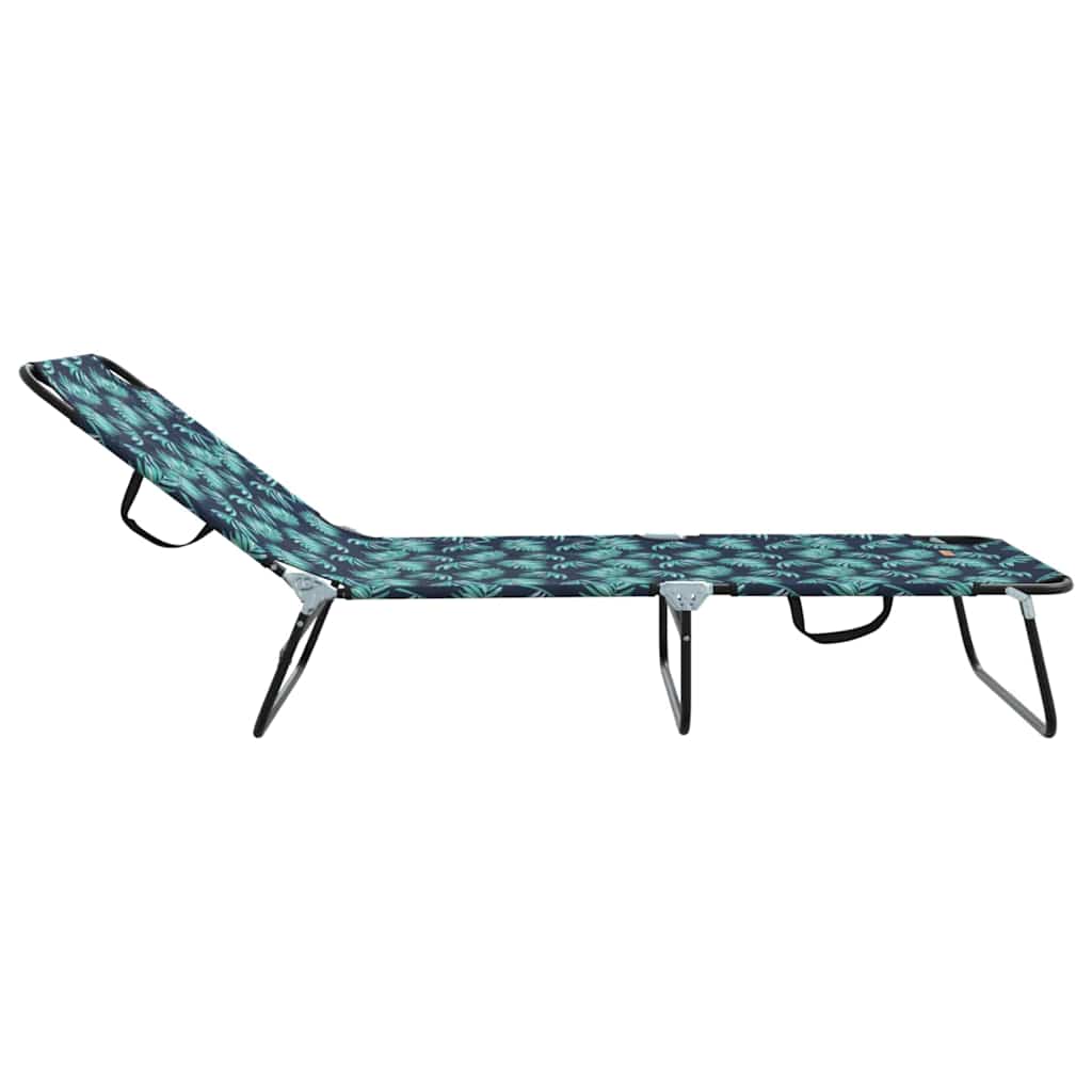 Foldestol Flerfarvet 188 x 57 x 86,5 cm Polyester