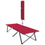 Foldende Camping Seng Rød 206 x 76 x 74 cm Oxford og Stål