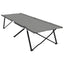 Foldende Camping Seng 2 stk. Grå 206 x 76 x 74 cm