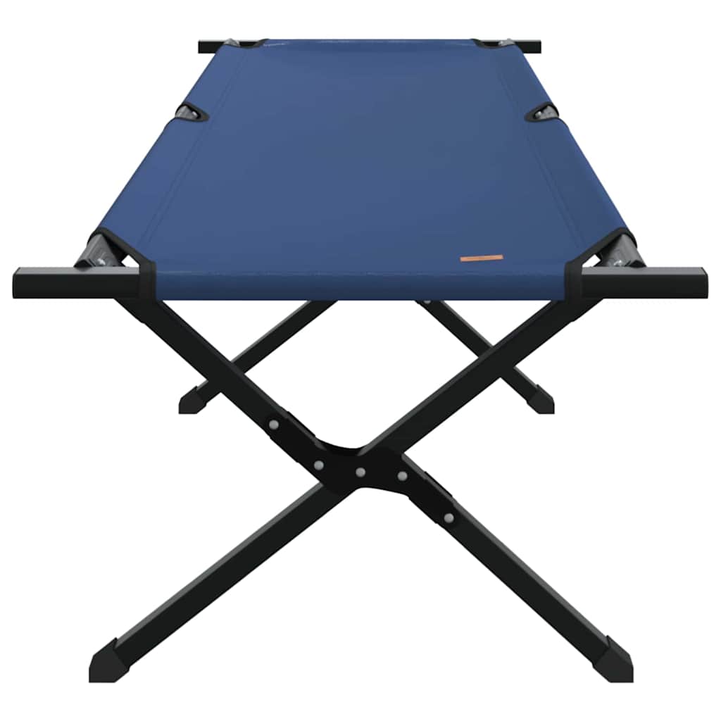 Foldende Camping Seng Blå 193 x 69 x 45 cm Oxford stof