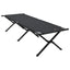 Foldende Camping Seng Sort 193 x 69 x 45 cm Oxford stof