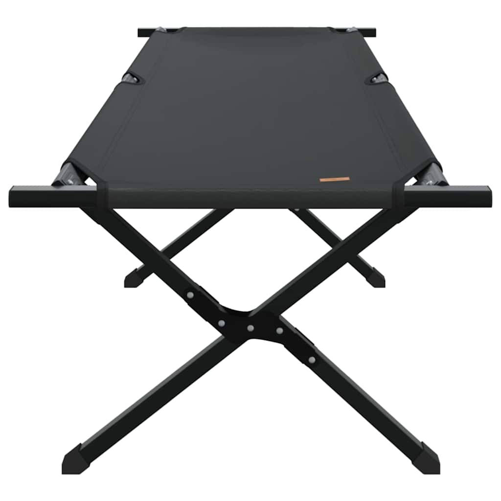 Foldende Camping Seng Sort 193 x 69 x 45 cm Oxford stof
