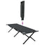 Foldende Camping Seng Sort 193 x 69 x 45 cm Oxford stof