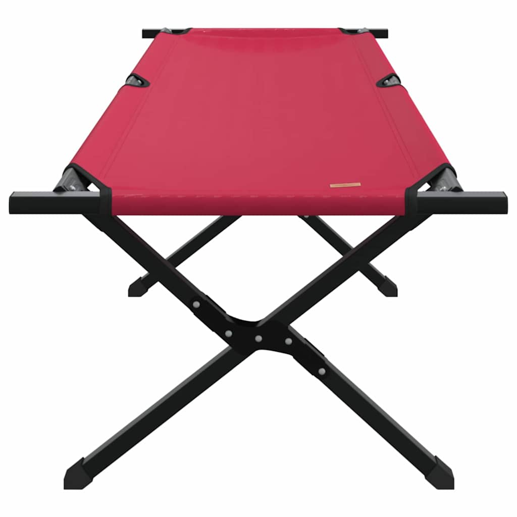 Foldende Camping Seng Rød 193 x 69 x 45 cm Oxford stof