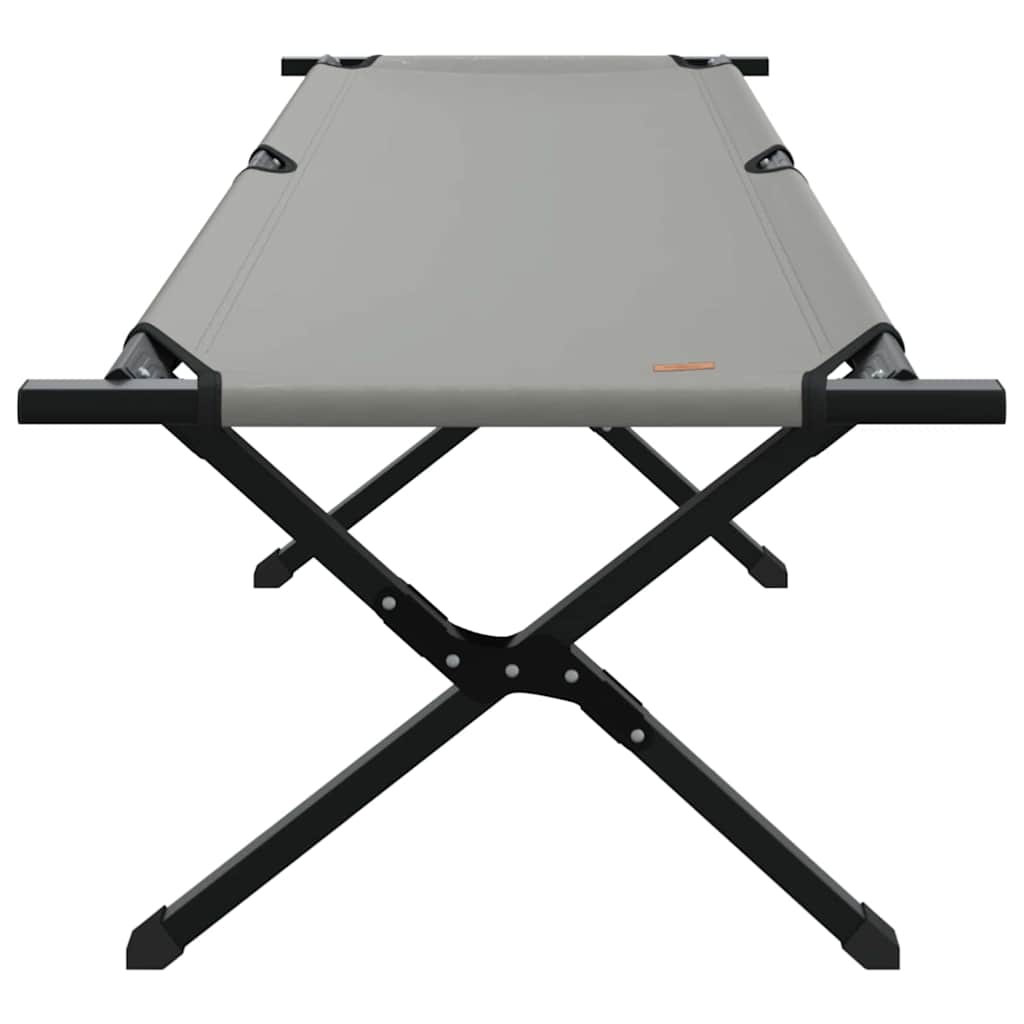 Foldende Camping Seng Grå 193 x 69 x 45 cm Oxford stof