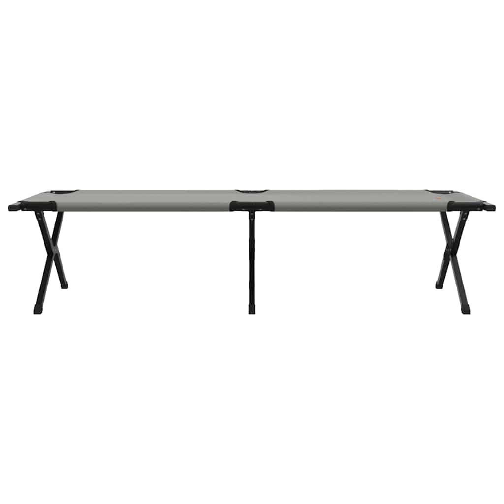 Foldende Camping Seng Grå 193 x 69 x 45 cm Oxford stof