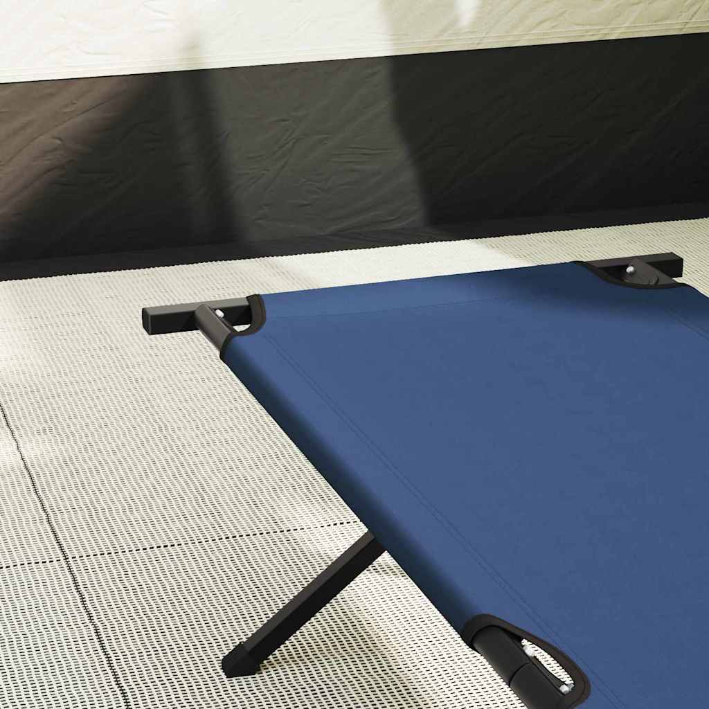 Foldende Camping Seng 2 stk. Blå 193 x 69 x 45 cm Oxford stof