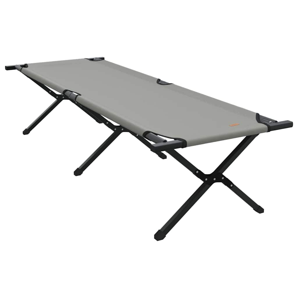Foldende Camping Seng 2 stk. Grå 193 x 69 x 45 cm Oxford stof
