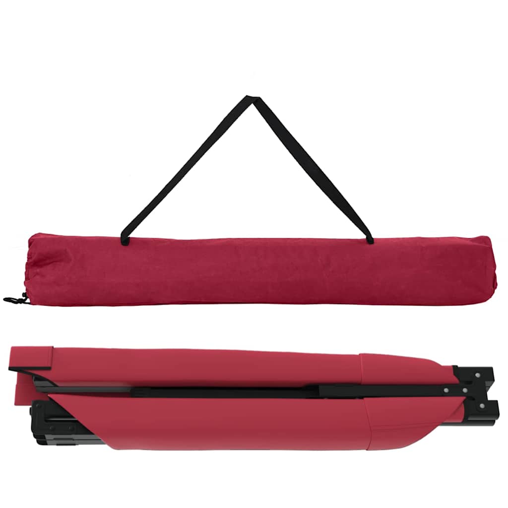 Foldende Camping Seng Rød 210 x 80 x 46 cm Oxford stof