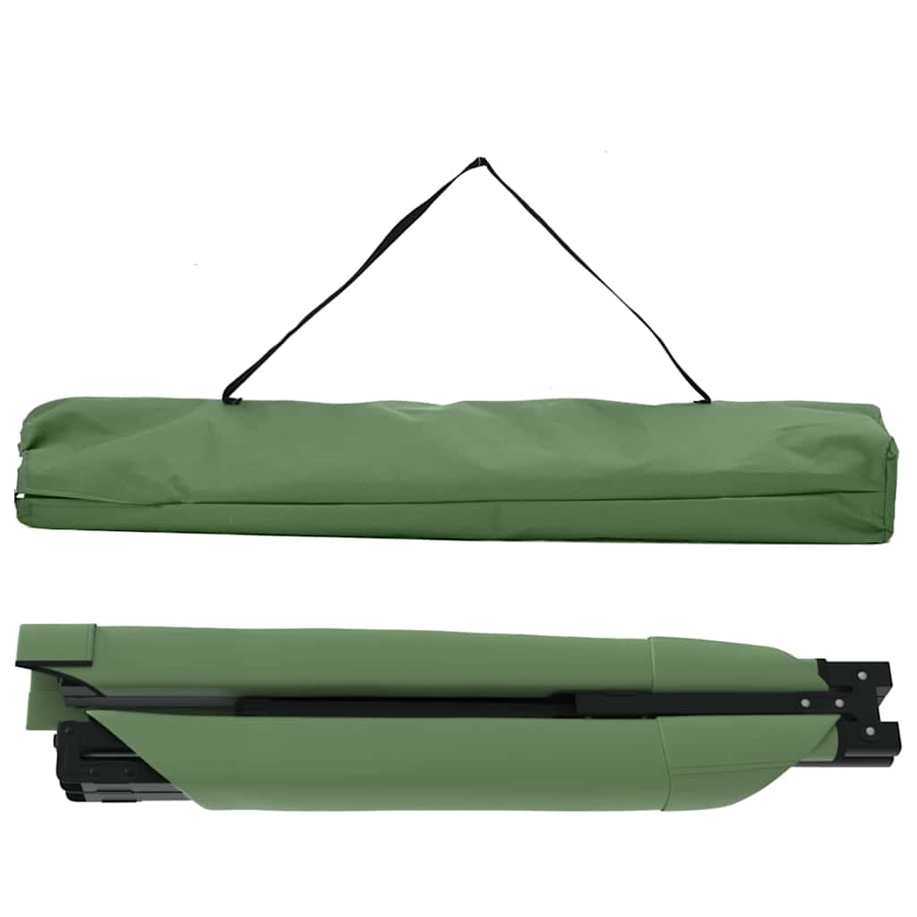 Foldende Camping Seng Grøn 210 x 80 x 46 cm Oxford stof