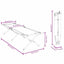 Foldende Camping Seng Grøn 210 x 80 x 46 cm Oxford stof
