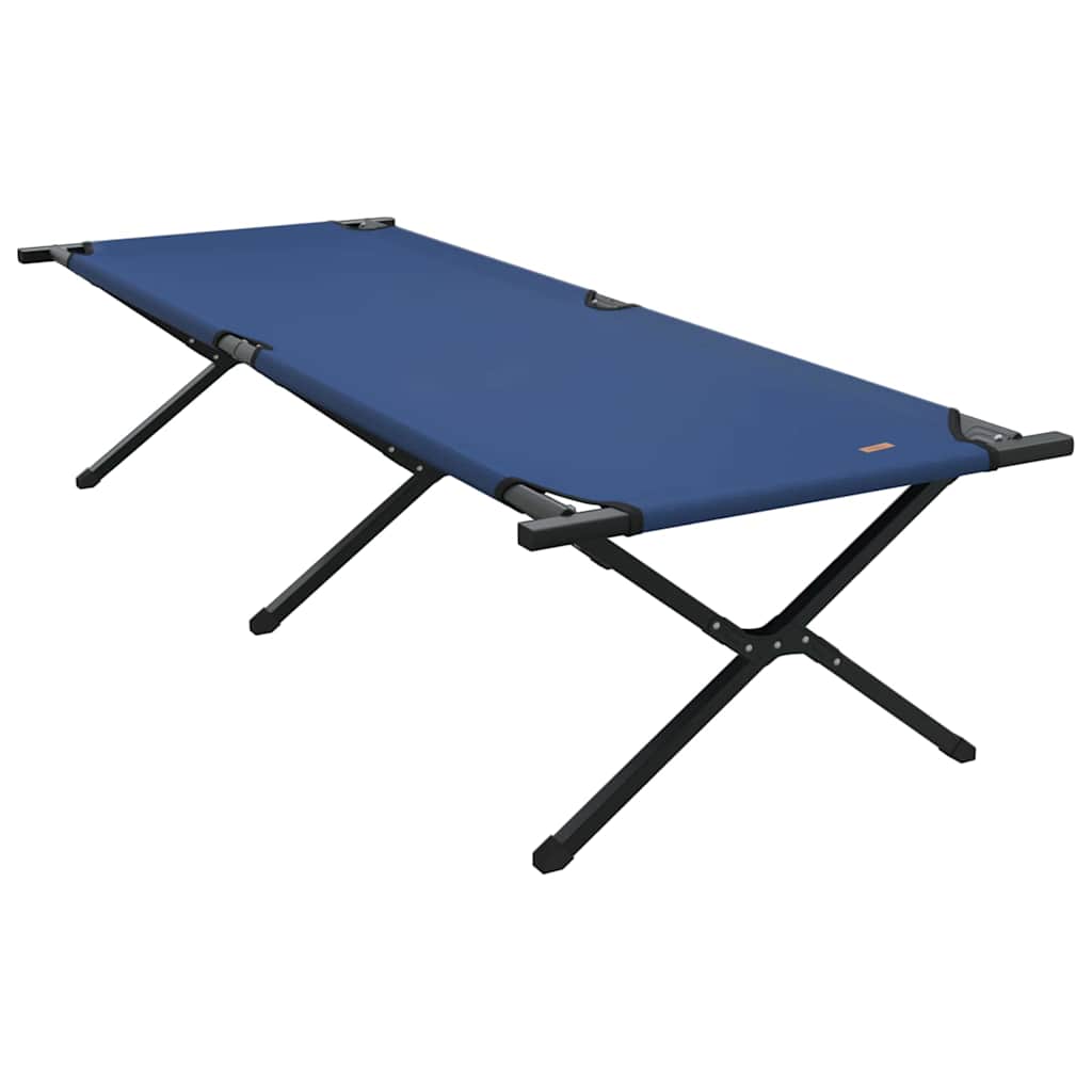 Foldende Camping Seng 2 stk. Blå 210 x 80 x 46 cm Oxford stof