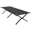 Foldende Camping Seng 2 stk. Sort 210 x 80 x 46 cm Oxford stof