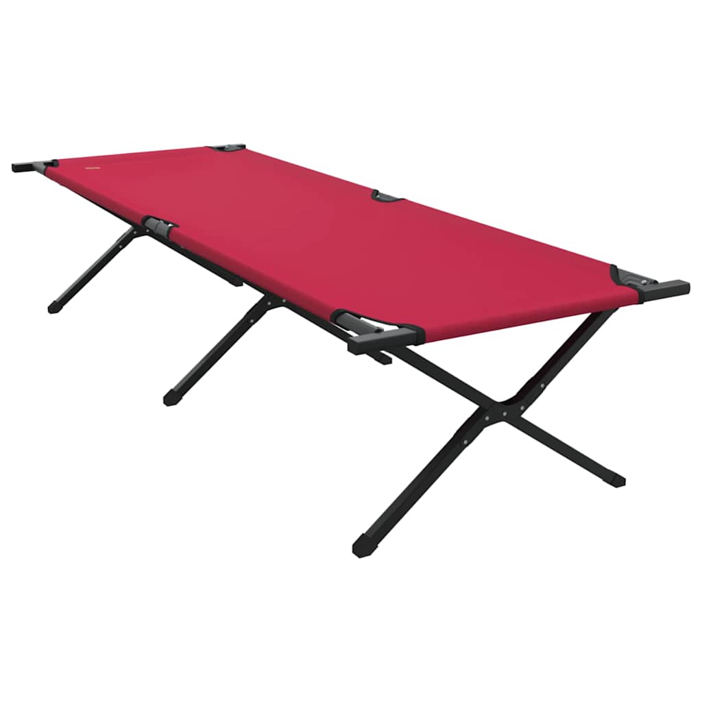 Foldende Camping Seng 2 stk. Rød 210 x 80 x 46 cm Oxford stof
