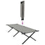 Foldende Camping Seng 2 stk. Grå 210 x 80 x 46 cm Oxford stof