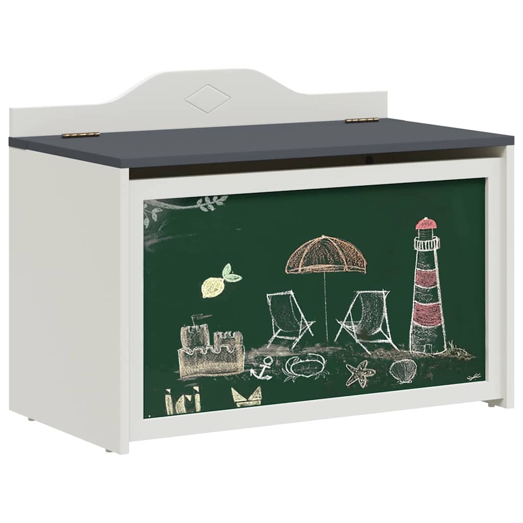 Børns kreative opbevaring ROROS Grå og Hvid 73 x 40 x 55 cm