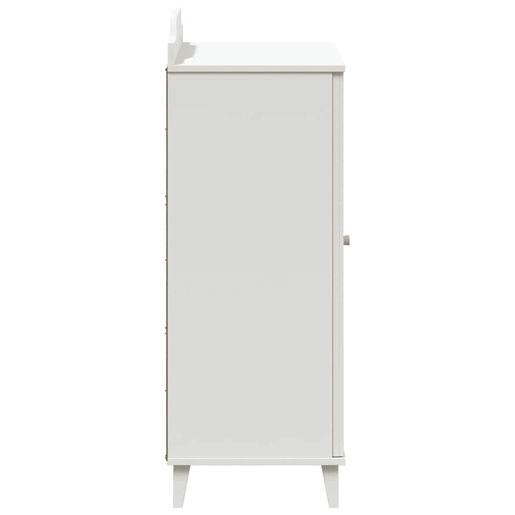 Børns kreative opbevaring ROROS Hvid 80 x 40 x 110 cm