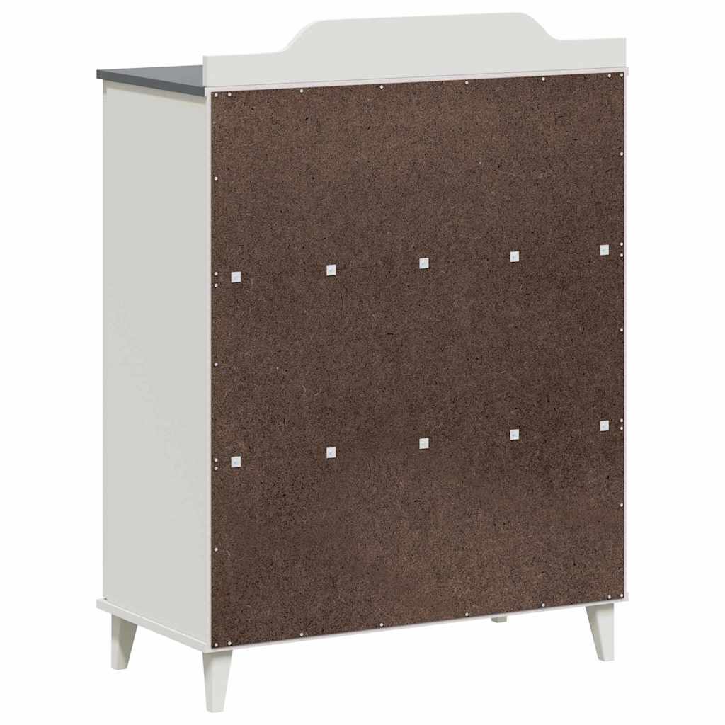 Børns kreative opbevaring ROROS Grå og Hvid 80 x 40 x 110 cm