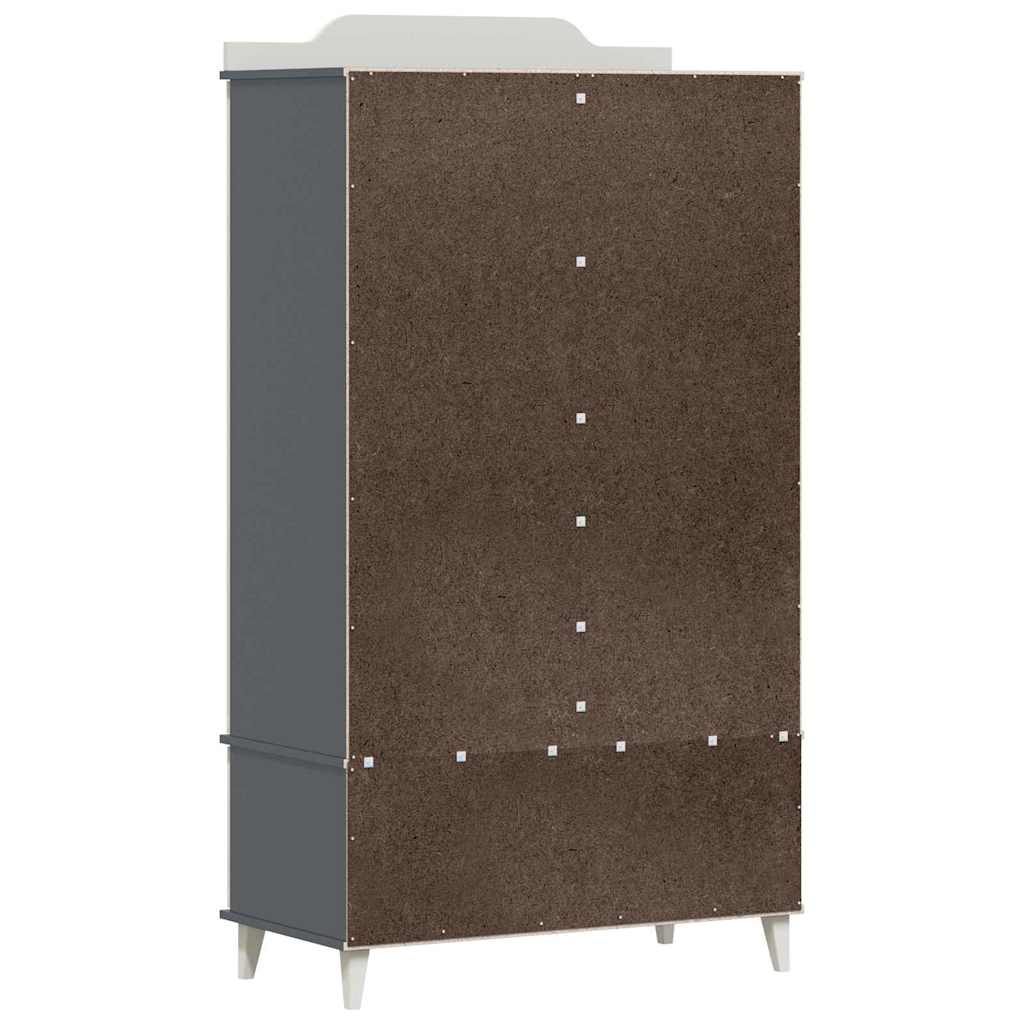 Børns kreative opbevaring ROROS Grå og Hvid 90 x 45 x 165 cm