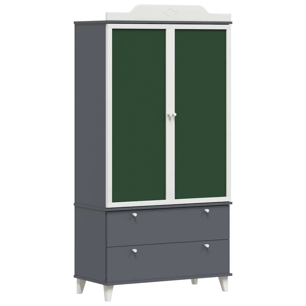 Børns kreative opbevaring ROROS Grå og Hvid 90 x 45 x 180 cm