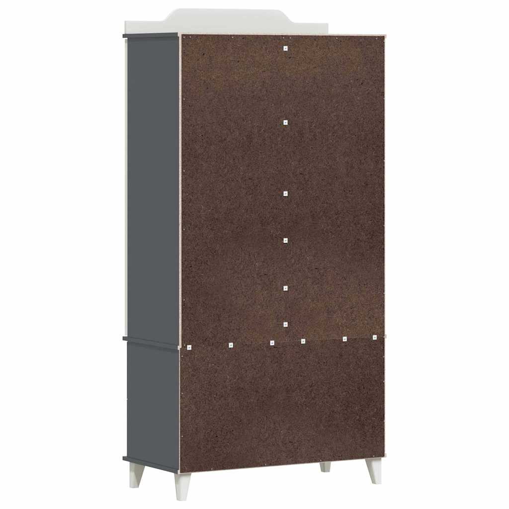 Børns kreative opbevaring ROROS Grå og Hvid 90 x 45 x 180 cm