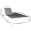 Solseng polyrattan Brun