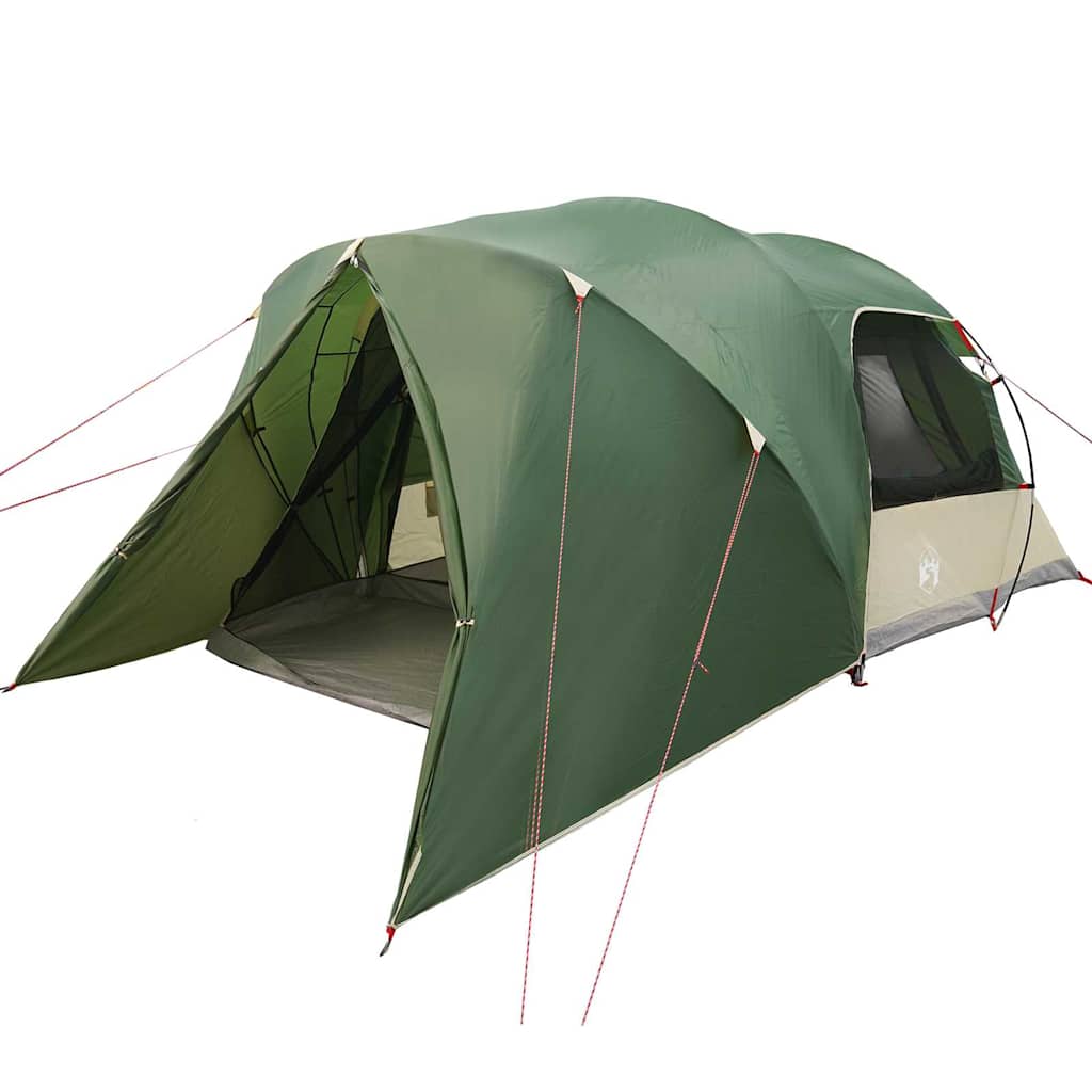 Dome Telt 4-Personer med tag Grøn 455 x 252 x 178 cm