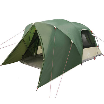 Dome Telt 4-Personer med tag Grøn 455 x 252 x 178 cm
