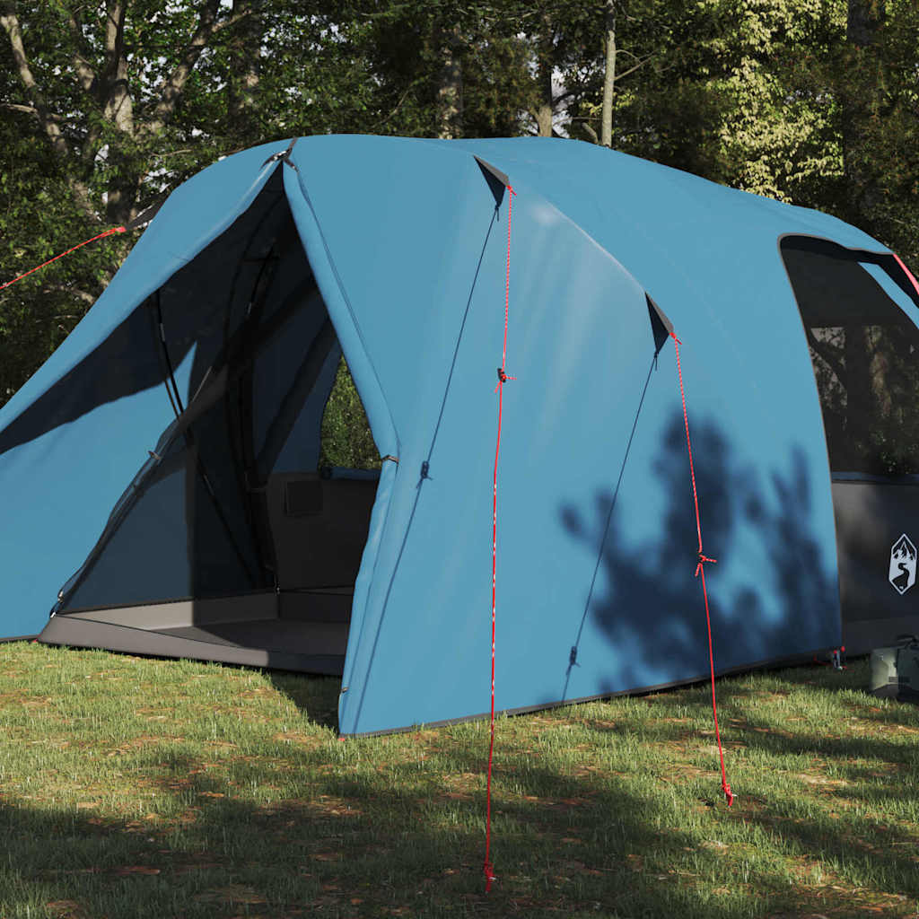 Dombet 6-personer med tag med opbevaring Blå 500 x 314 x 206 cm