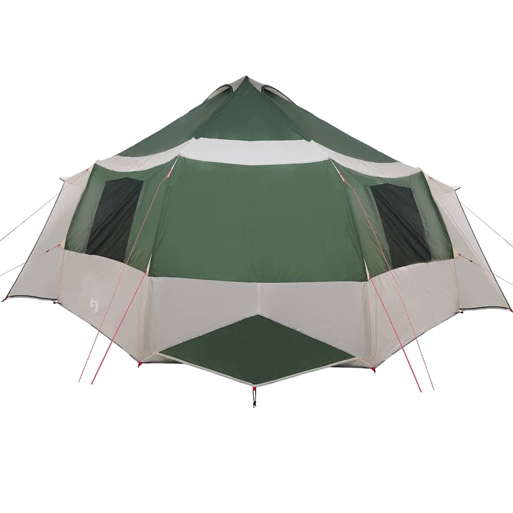 Cabin tent til 12 personer 10 personer Grøn og Hvid