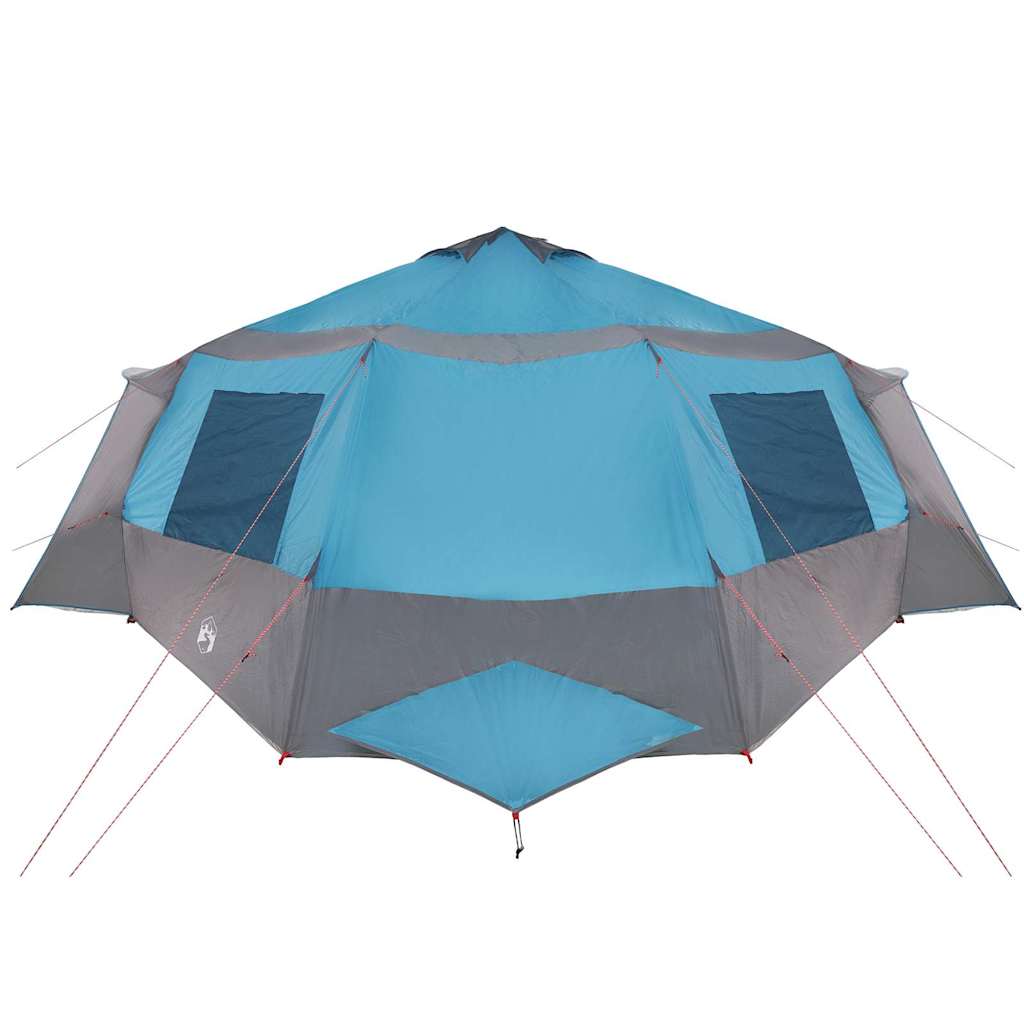 Cabin tent til 12 personer 10 personer Blå og grå