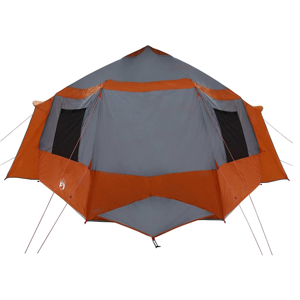 Cabin tent til 12 personer 10 personer Grå og orange