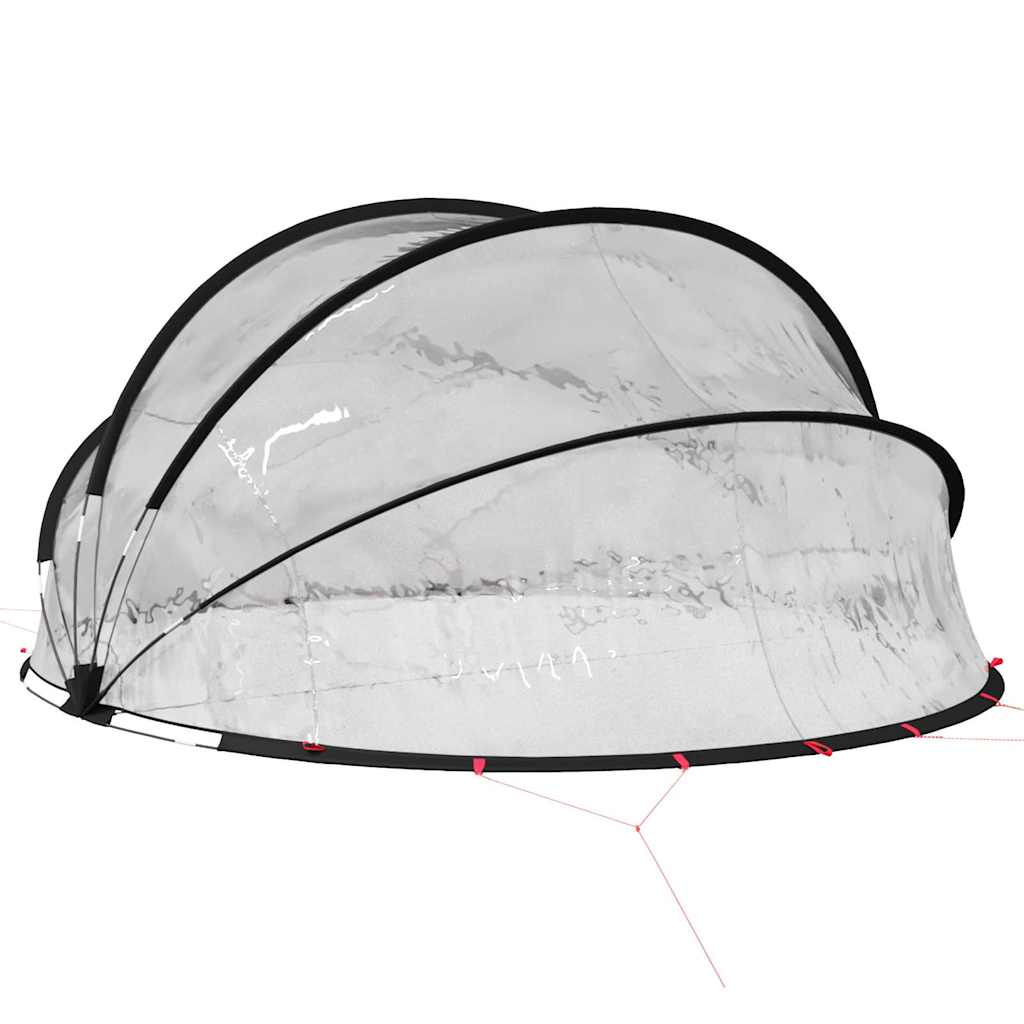 Pool Dome 336 x 322 x 160 cm PVC Transparent