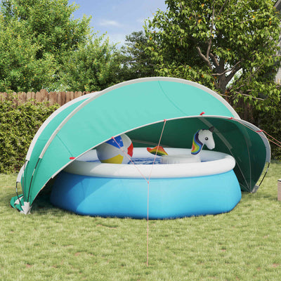 Pool Dome 472 x 460 x 229 cm 185T polyester med PU-belægning
