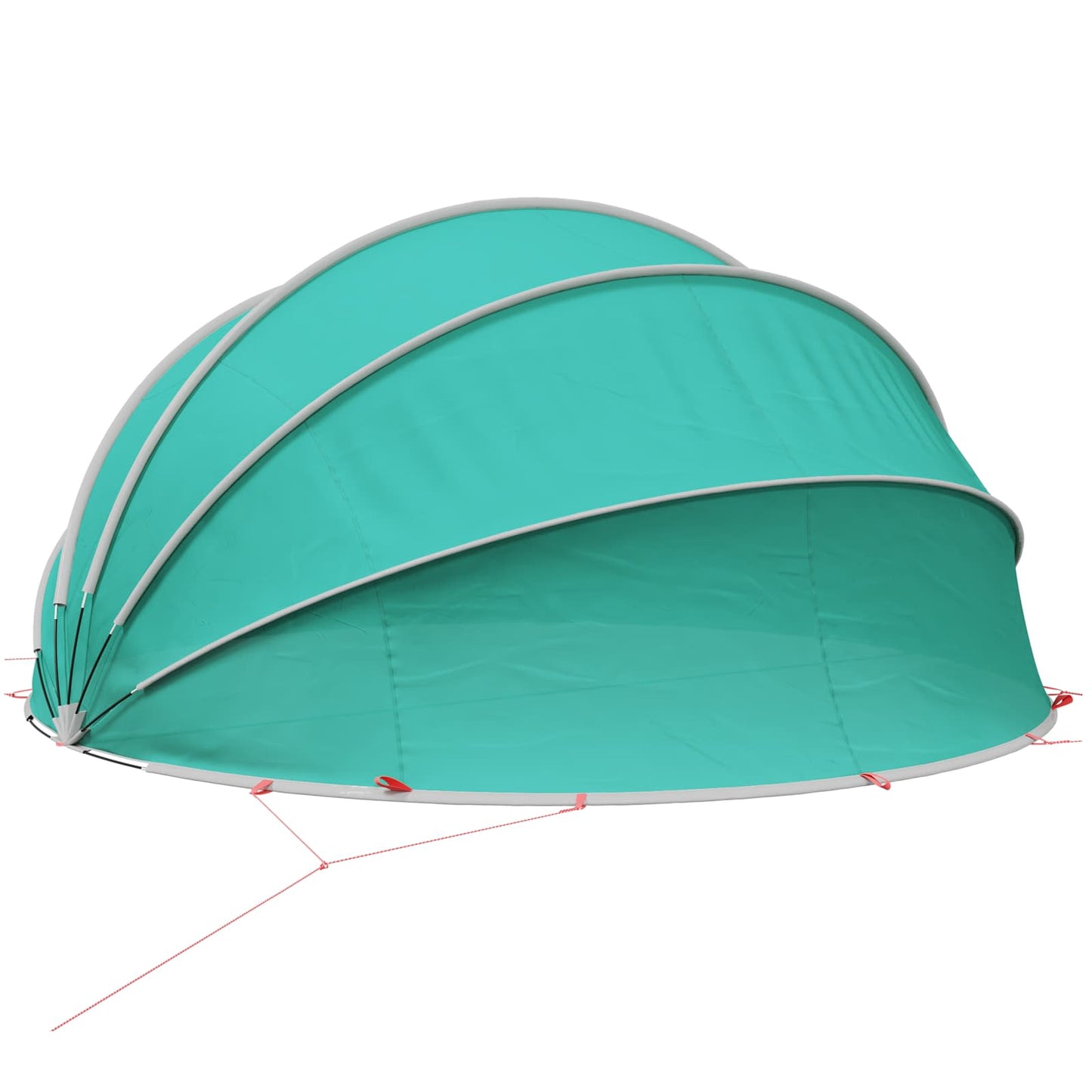 Pool Dome 472 x 460 x 229 cm 185T polyester med PU-belægning