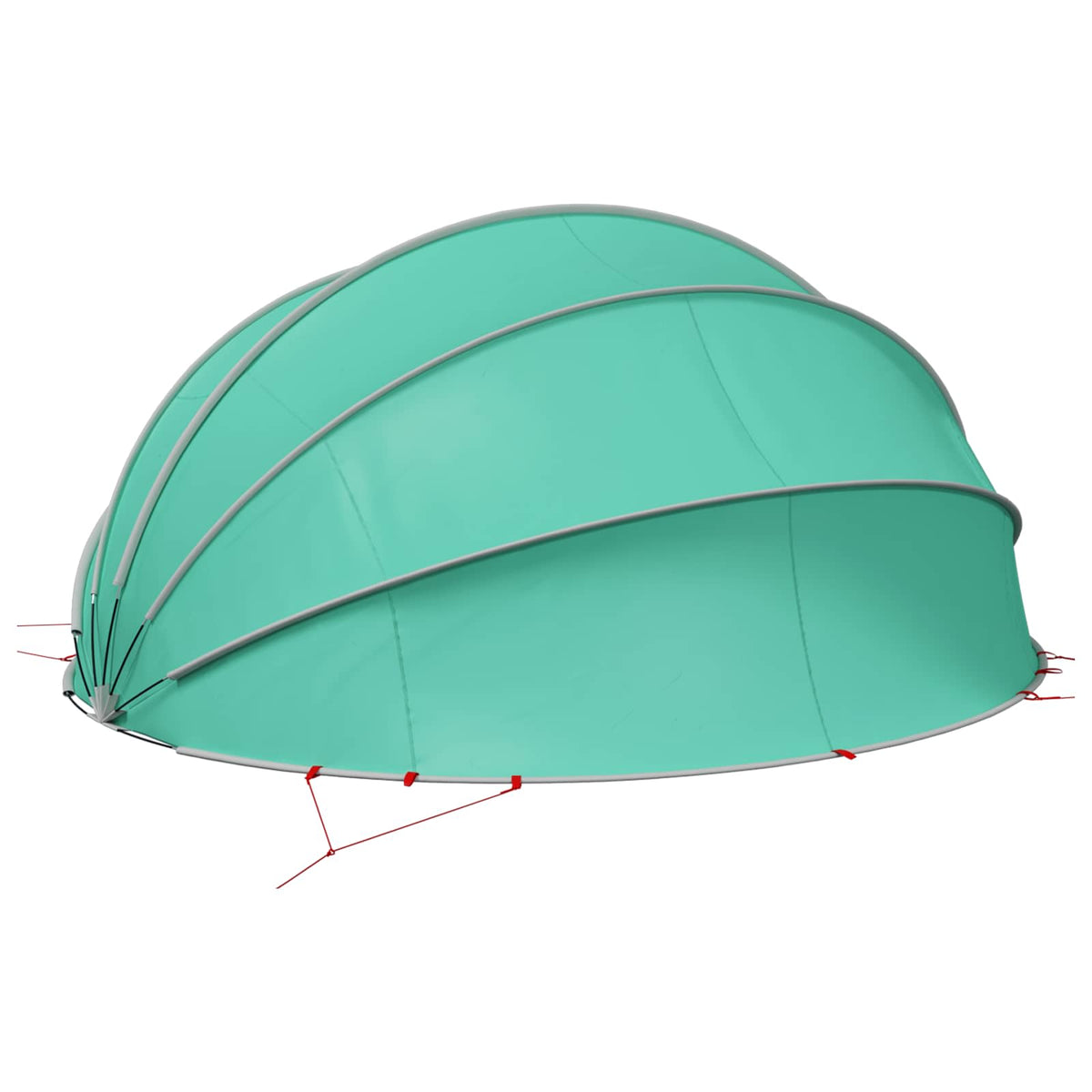 Pool Dome 546 x 516 x 250 cm 185T polyester med PU-belægning