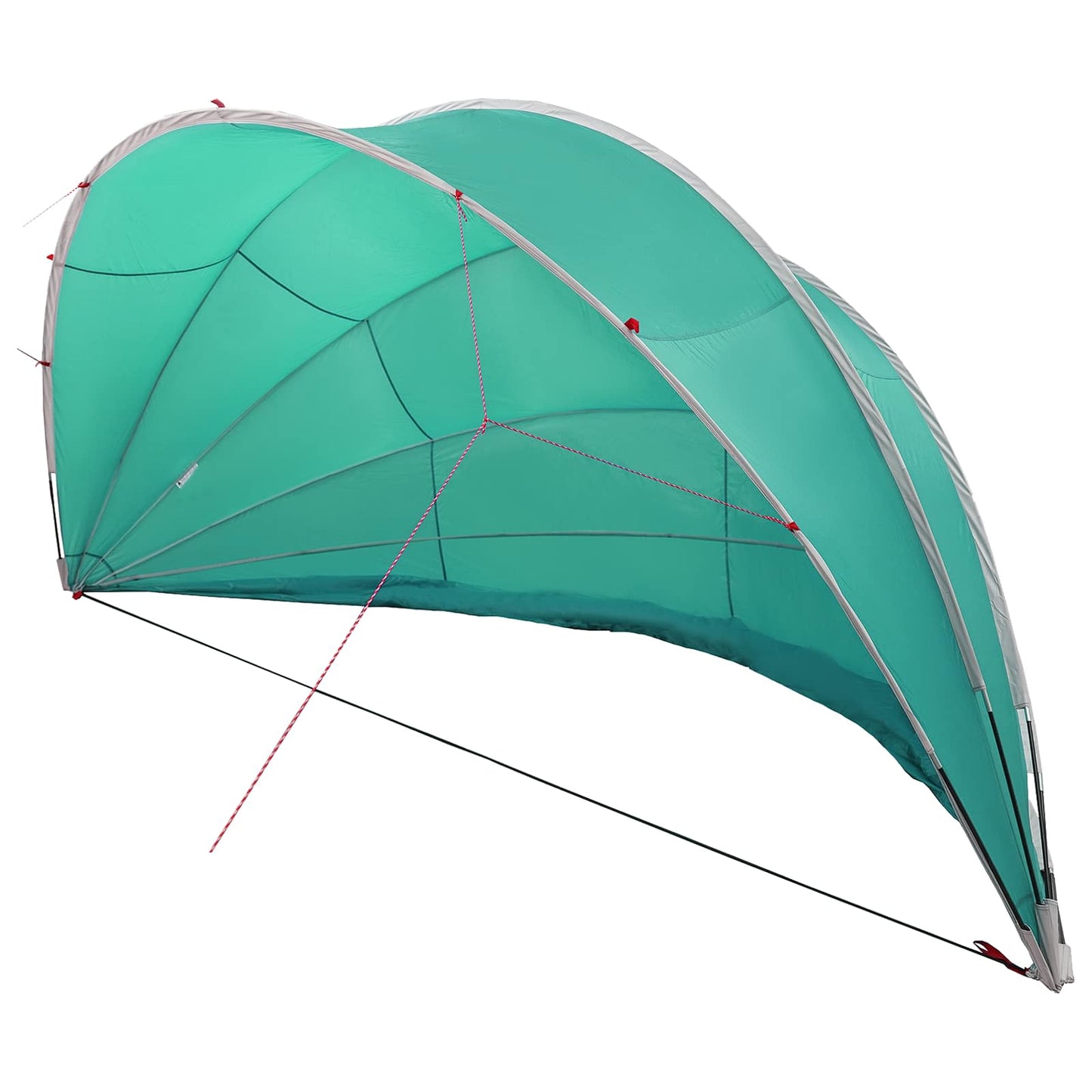 Pool Dome 592 x 590 x 275 cm 185T polyester med PU-belægning