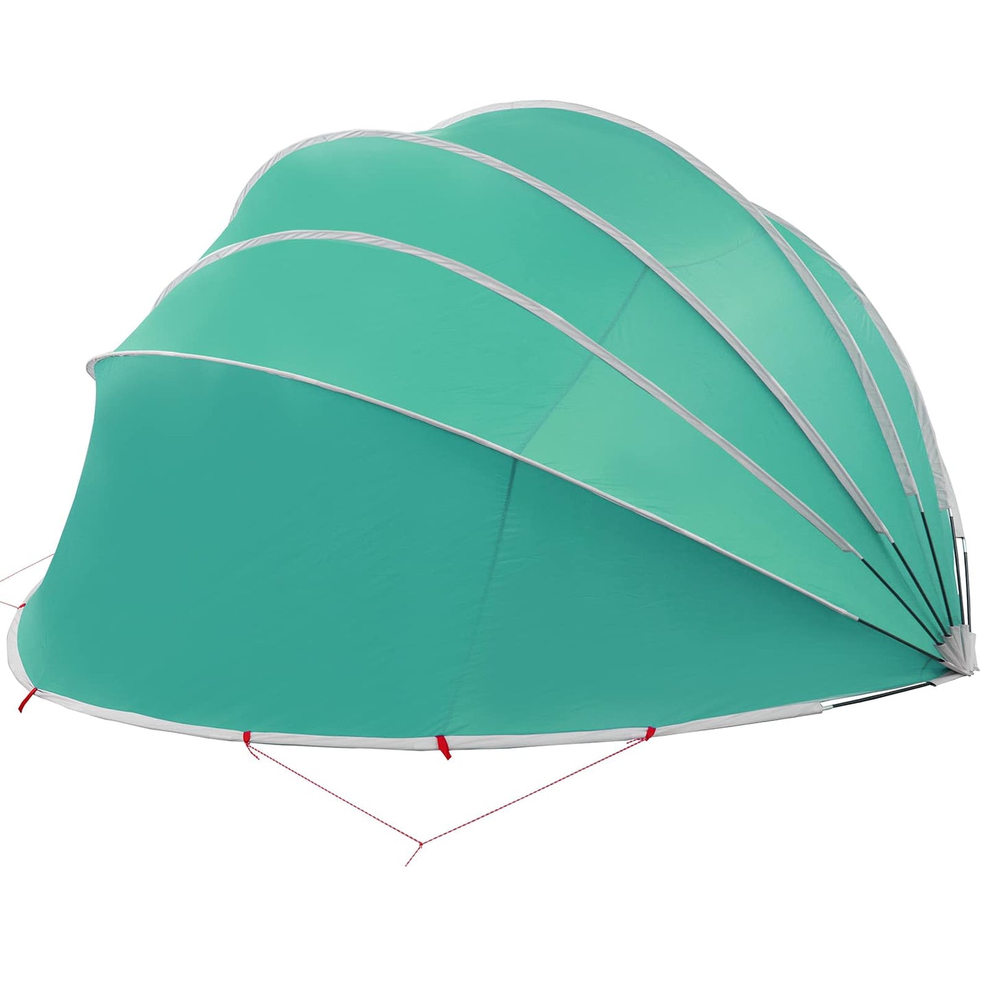 Pool Dome 592 x 590 x 275 cm 185T polyester med PU-belægning
